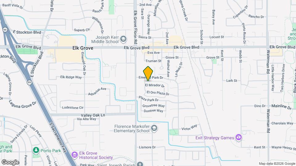 8935 El Mirador Dr, Unit 2 Mapa y Detalles de la Ubicación