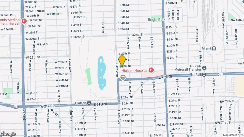 440 E 27th St Map and Location Details