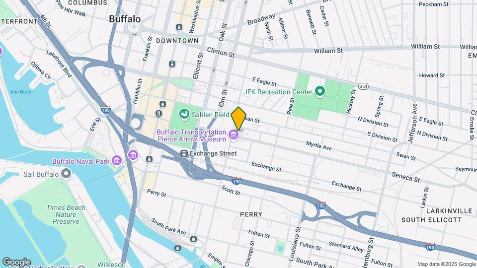 192 Seneca St Mapa y Detalles de la Ubicación