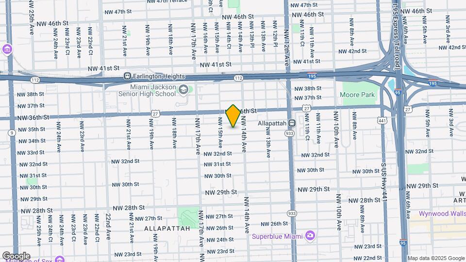 1441-1453 NW 34th St Map and Location Details