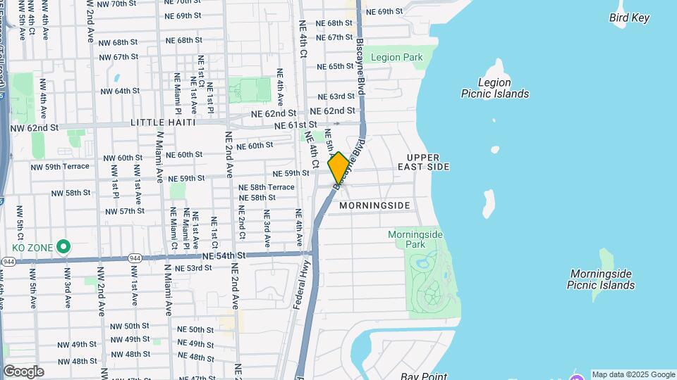 5781 Biscayne Blvd, Unit 403 B Map and Location Details