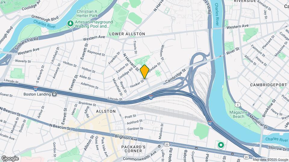 71 Hooker St Map and Location Details