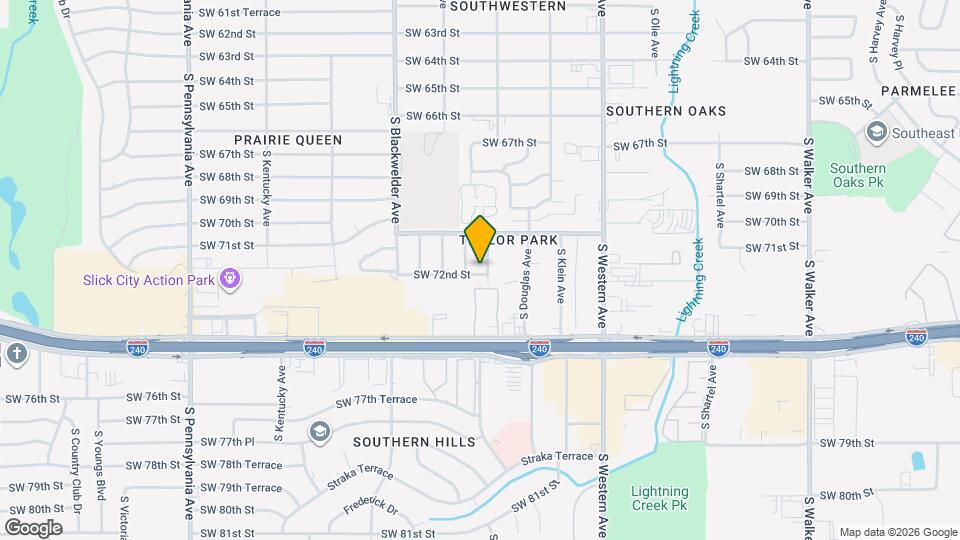 1101 SW 72nd St Map and Location Details
