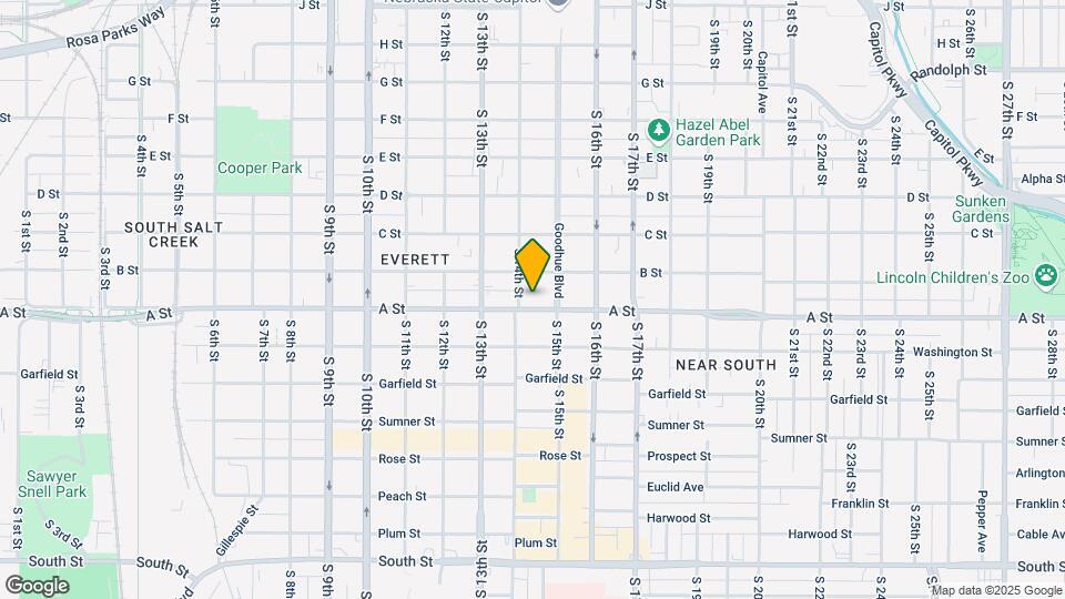 1422 A St Mapa y Detalles de la Ubicación