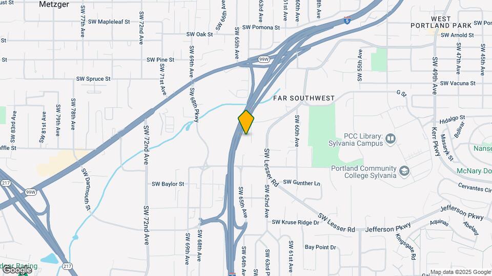 12025 SW 64th Ave Map and Location Details
