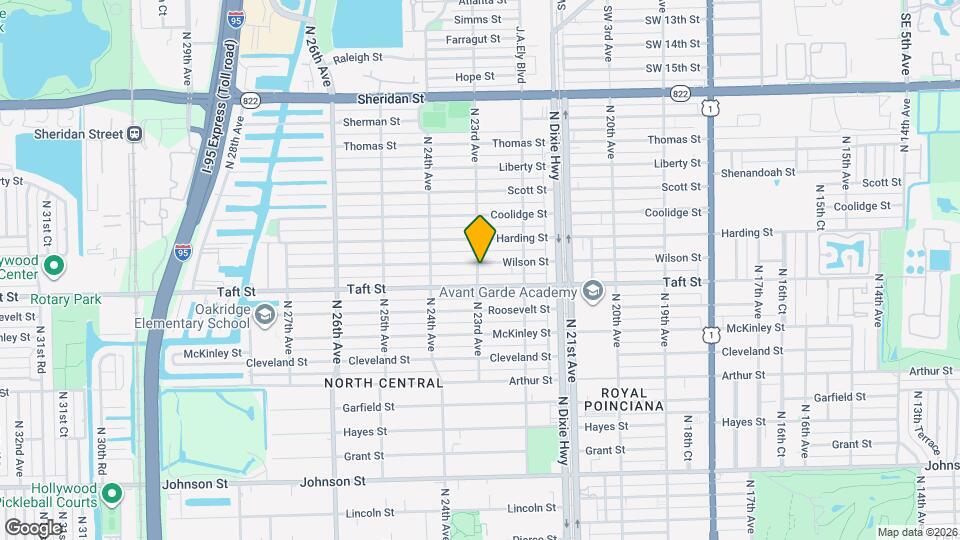 2246 Wilson St Map and Location Details