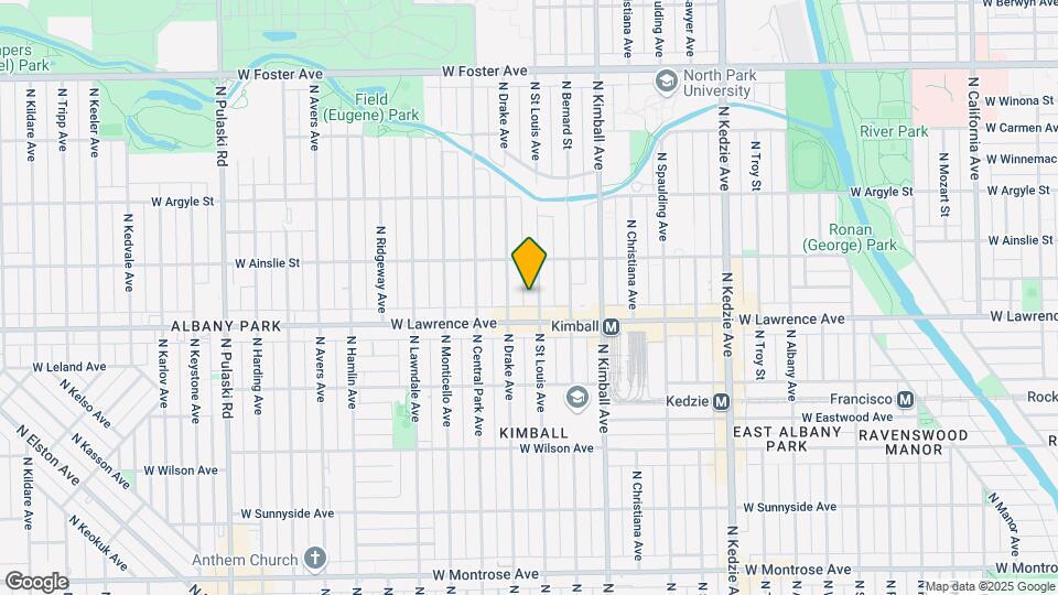 4820 N Saint Louis Ave Map and Location Details