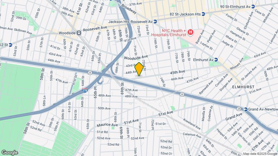 70-40 45th Ave Map and Location Details