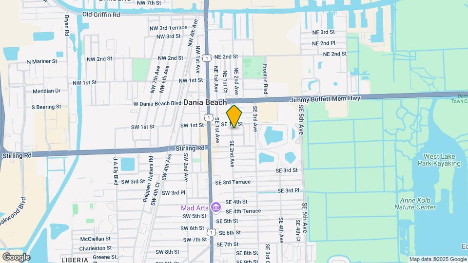 117 SE 2nd Ave-Unit -117 Map and Location Details