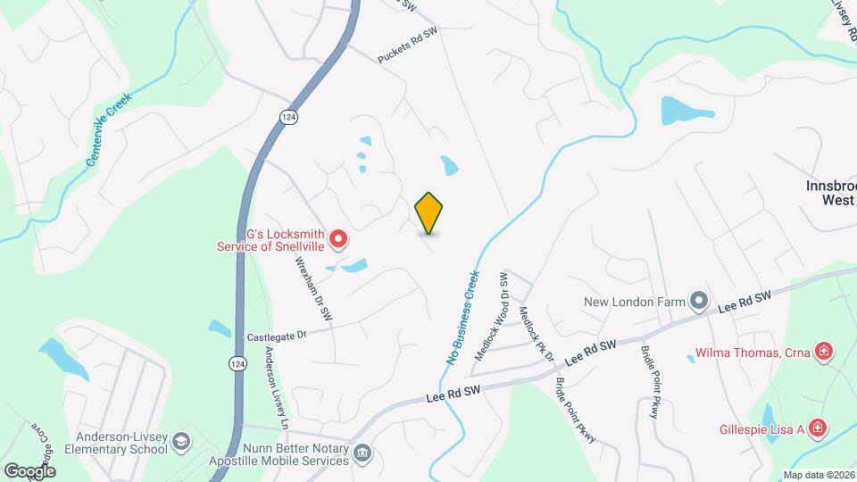 4190 Crestside Ridge SW Mapa y Detalles de la Ubicación