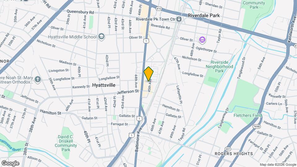 5610 45th Ave Map and Location Details