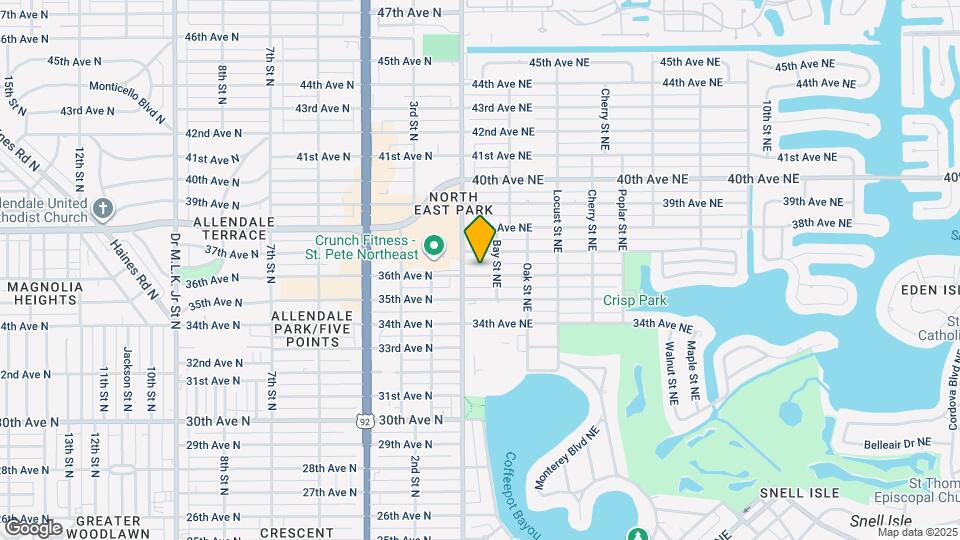 129 36th Ave NE Map and Location Details