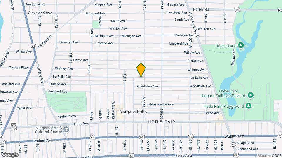 2025 La Salle Ave Map and Location Details