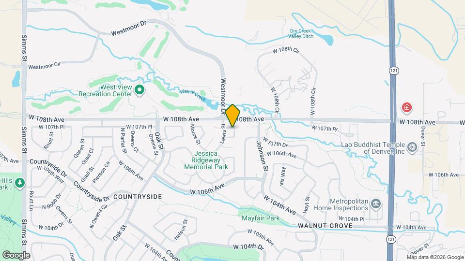 10361 W 107th Cir Map and Location Details