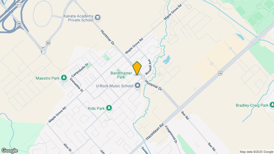 207 Burnaby Dr Map and Location Details