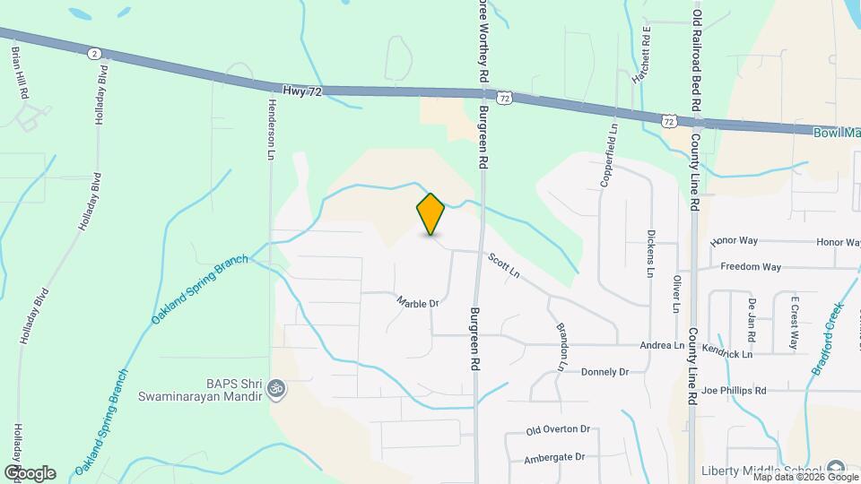 13331 Scott Ln Map and Location Details