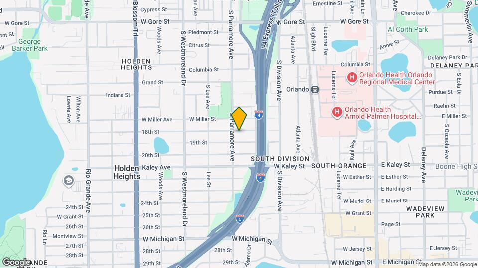 634 18th St Map and Location Details