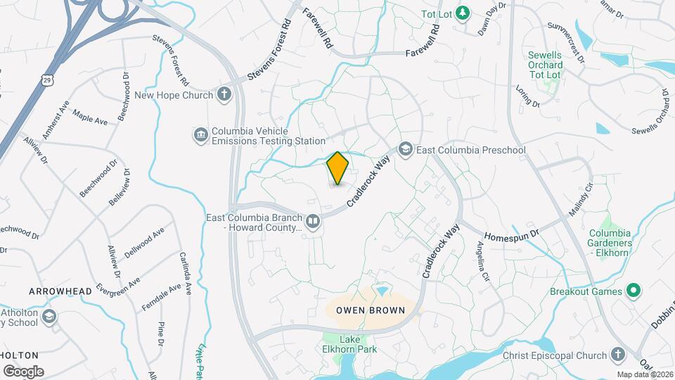 6556 Frietchie Row Map and Location Details