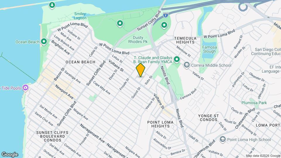 2226 Etiwanda St Map and Location Details