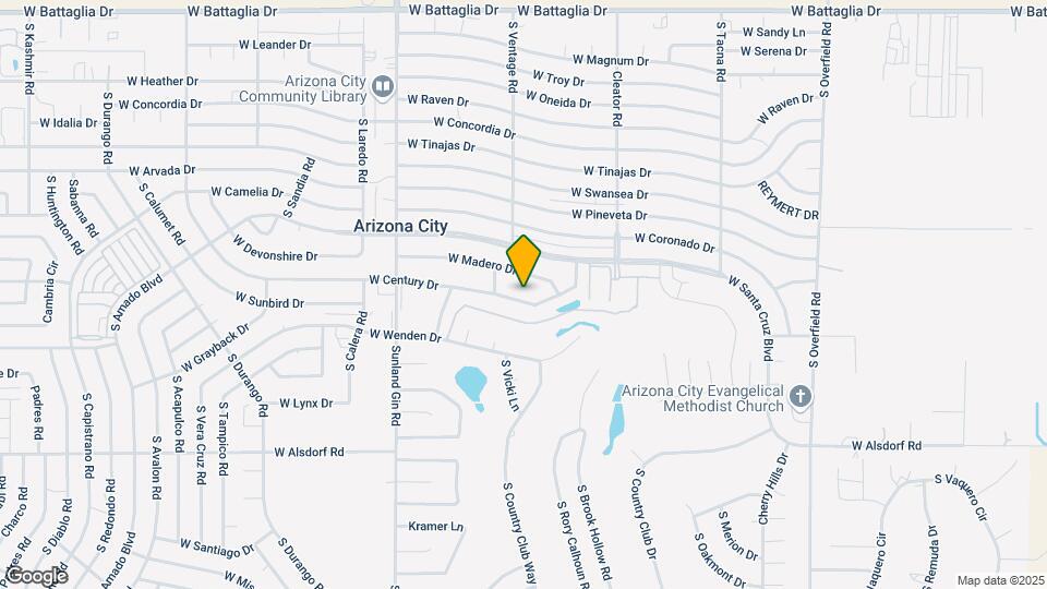 9154 W Century Dr Map and Location Details