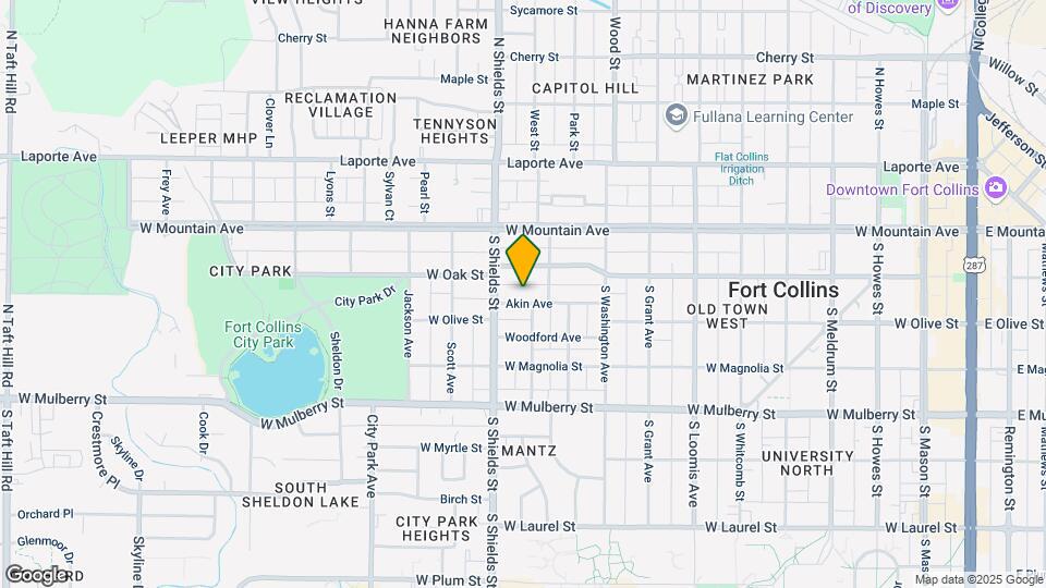 1018-1020 Akin Ave Map and Location Details