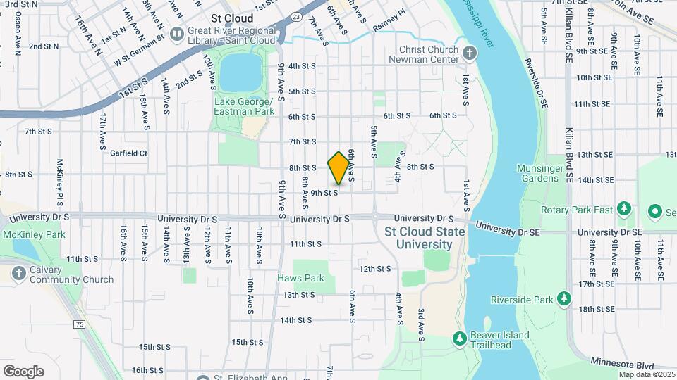 617 9th St S Map and Location Details