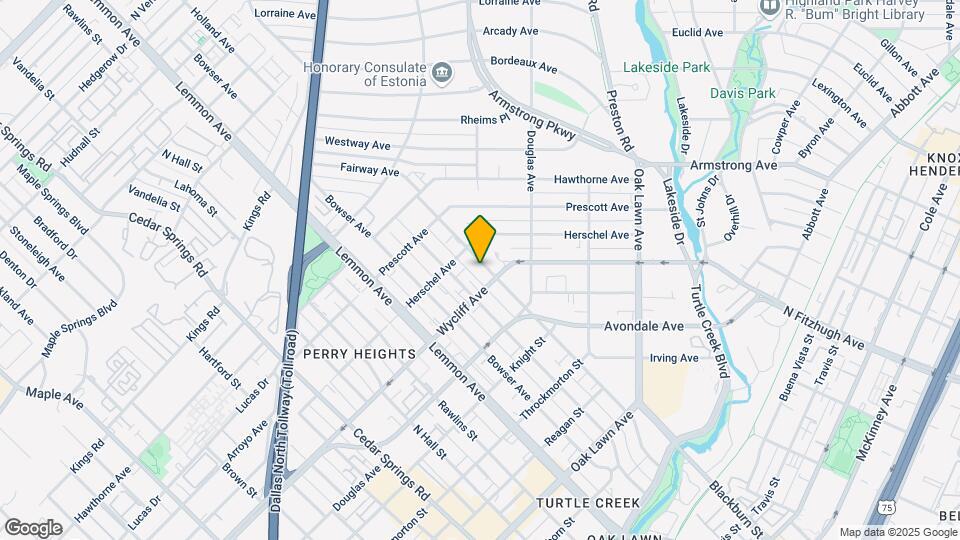 4315 Gilbert Ave Map and Location Details