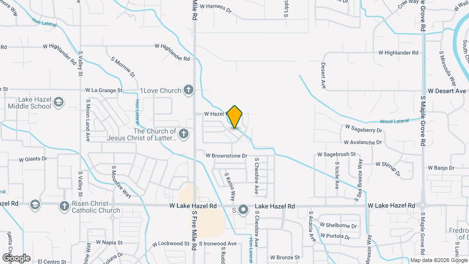 5732 S Kimmer Cove Way Map and Location Details