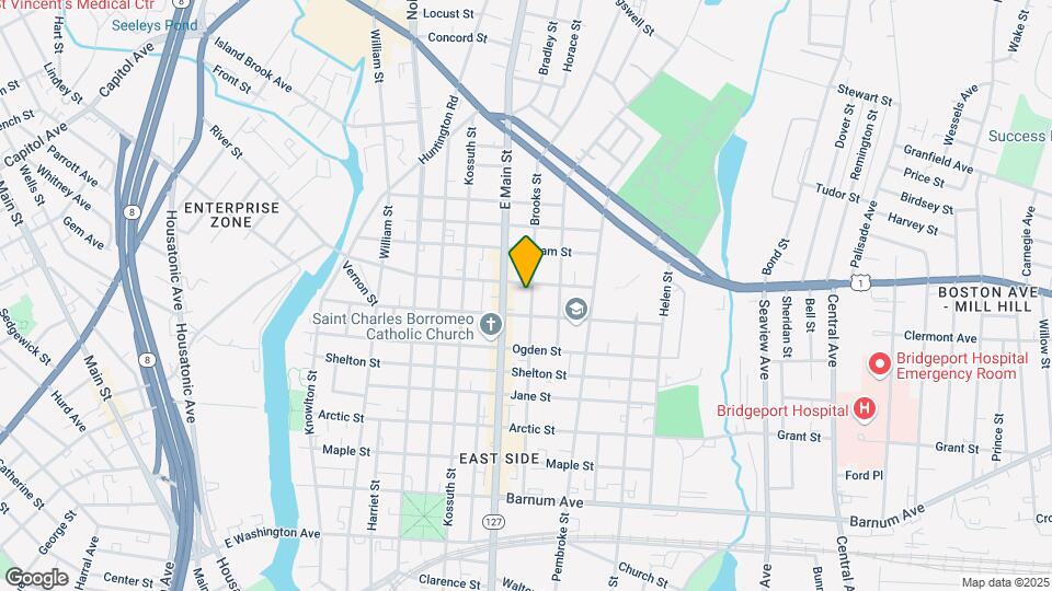 511 Brooks St Map and Location Details