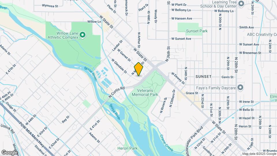 3814 W Glendale St, Unit 202 Map and Location Details