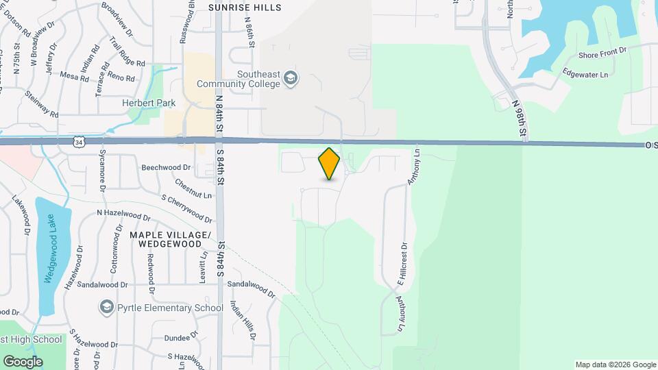8920 Shadow Creek Ln Map and Location Details