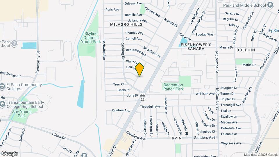 9412 Beals St Map and Location Details