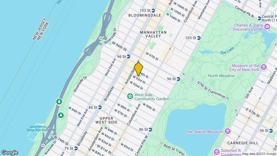 149 W 93rd St Map and Location Details