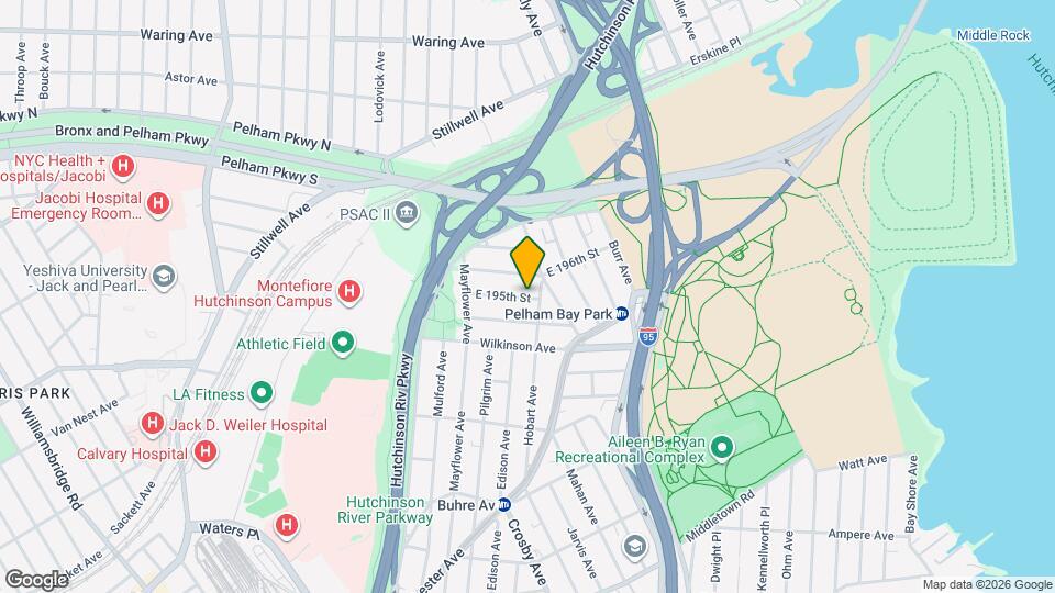 2889 E 195th St Map and Location Details