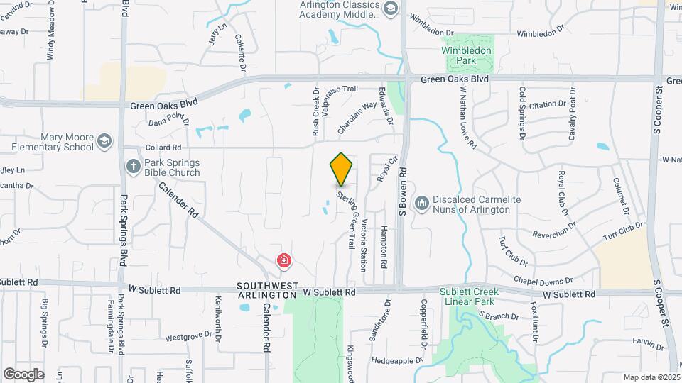 5731 Sterling Green Trail Map and Location Details