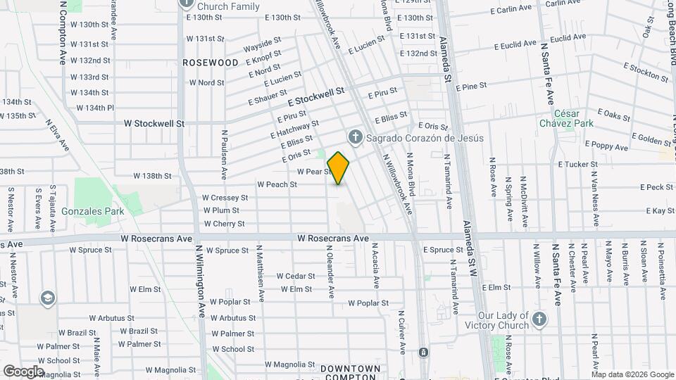 348 W Peach St, Unit 348 Mapa y Detalles de la Ubicación