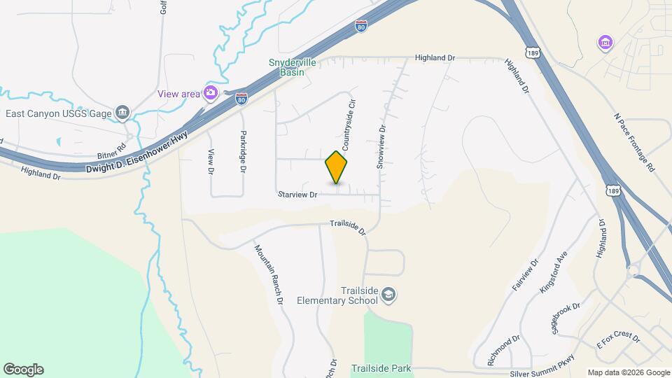 255 Starview Dr Map and Location Details