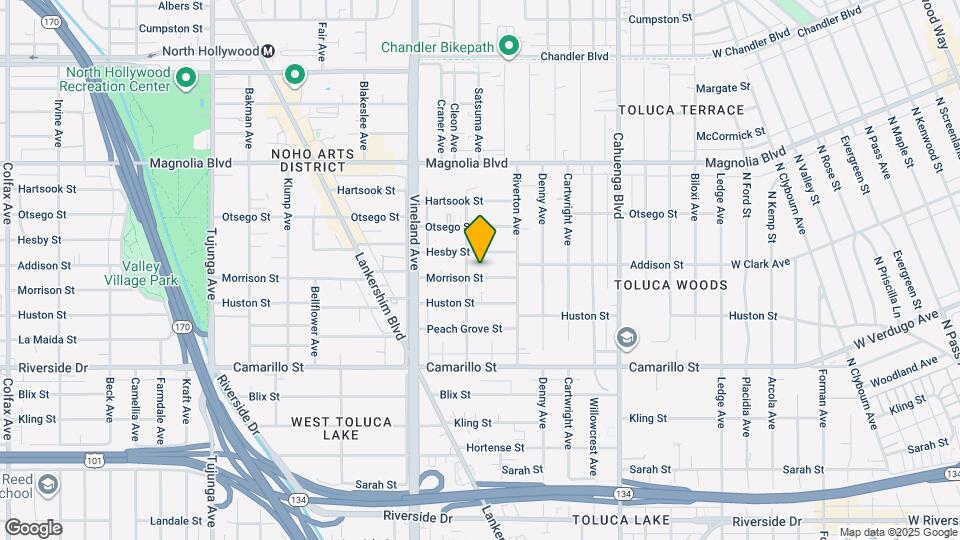 10847 Morrison St Map and Location Details