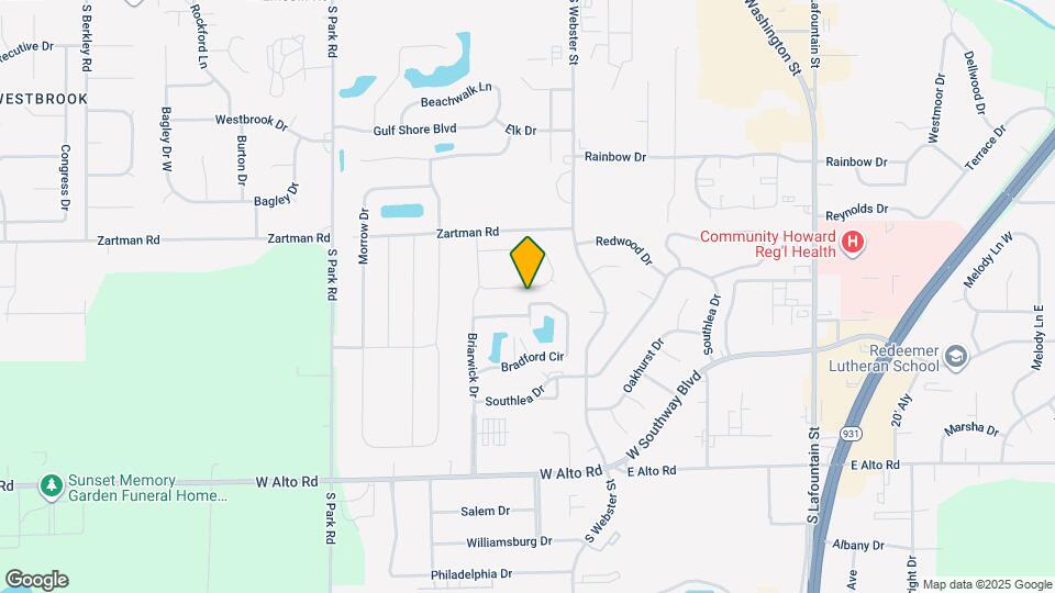 821 Oyster Bay Dr Map and Location Details