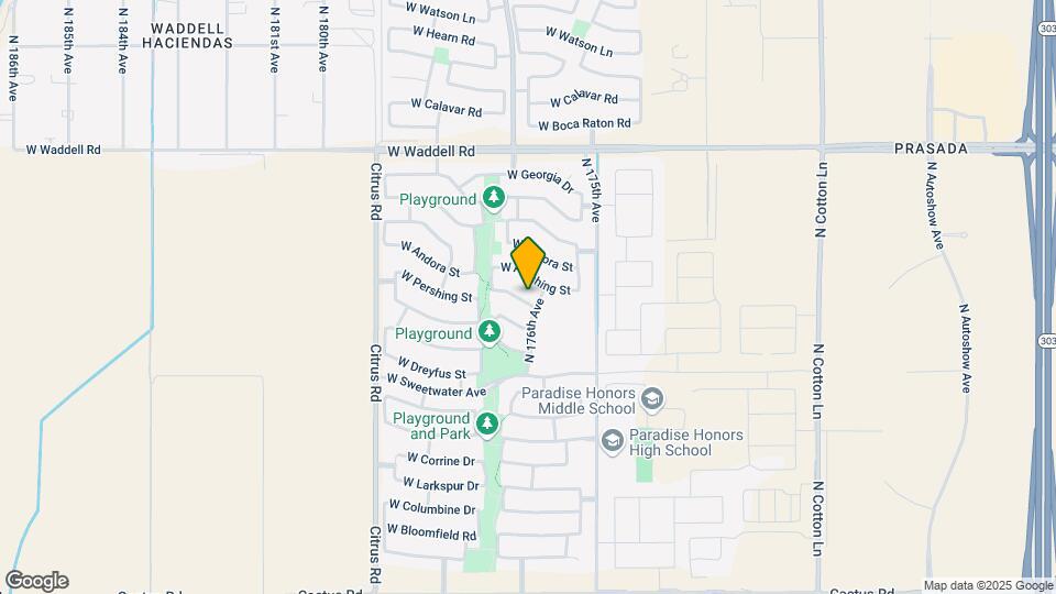 17616 W Surrey Dr Map and Location Details