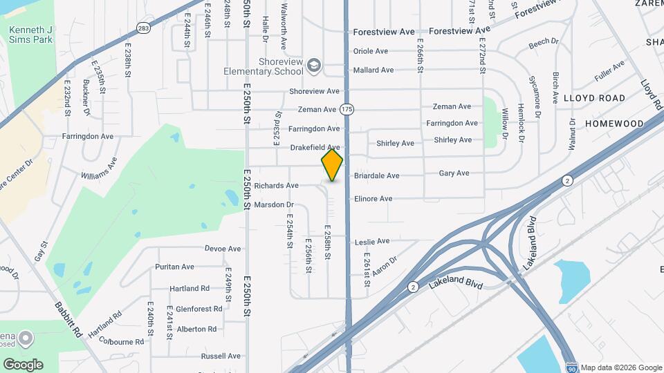 681 E 258th St Map and Location Details