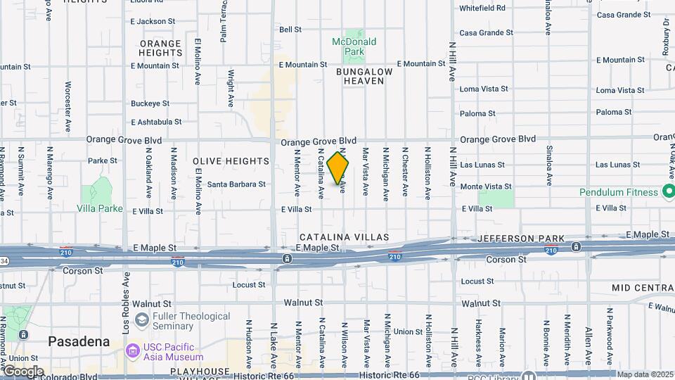 537 Wilson Ave Map and Location Details