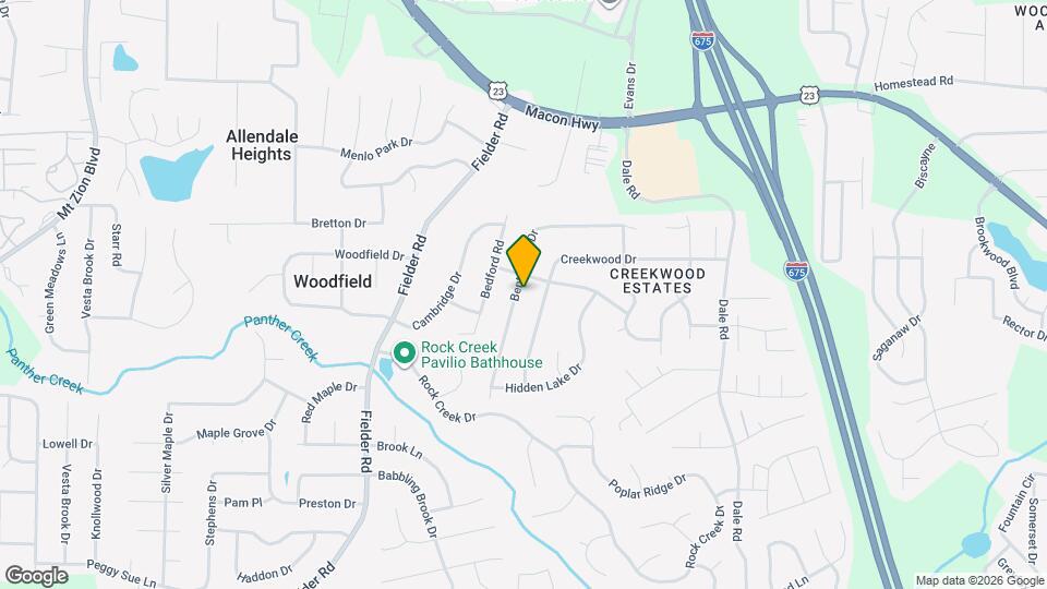 6698 Bent Creek Dr Map and Location Details