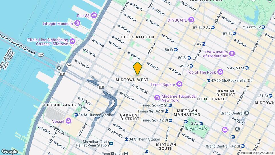 606 Ninth Avenue Mapa y Detalles de la Ubicación