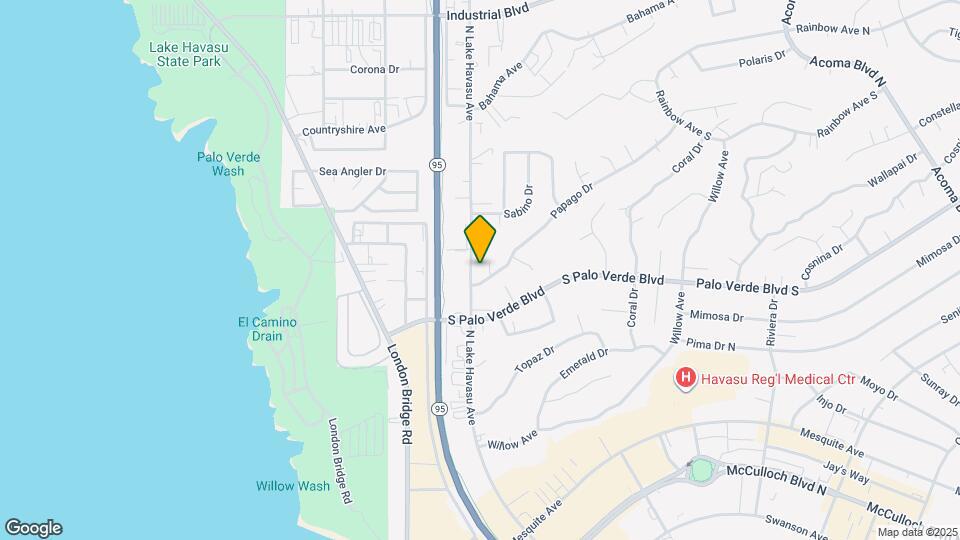 350 N Lake Havasu Ave Map and Location Details