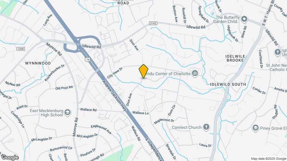 7002 Brighton Brook Dr Map and Location Details