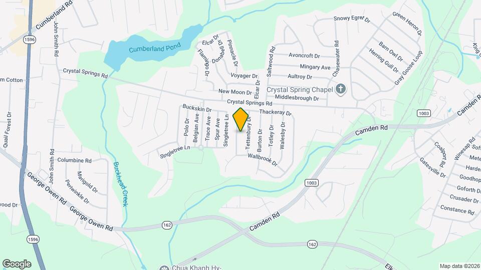 5609 Thackeray Dr Map and Location Details