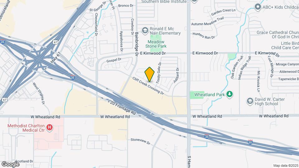 2632 Bishop Allen Ln Mapa y Detalles de la Ubicación