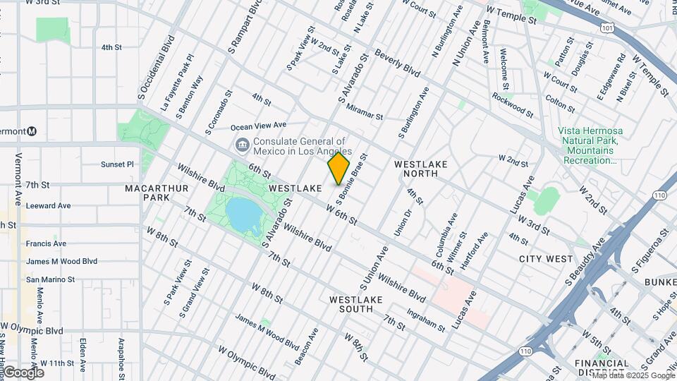 467 S Bonnie Brae St Mapa y Detalles de la Ubicación
