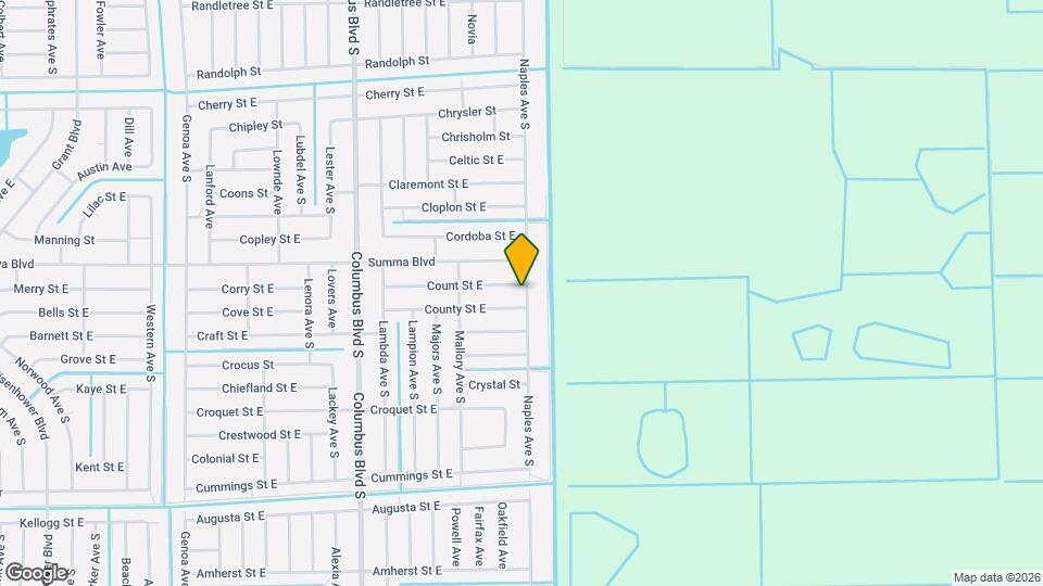 1252 County St E Map and Location Details
